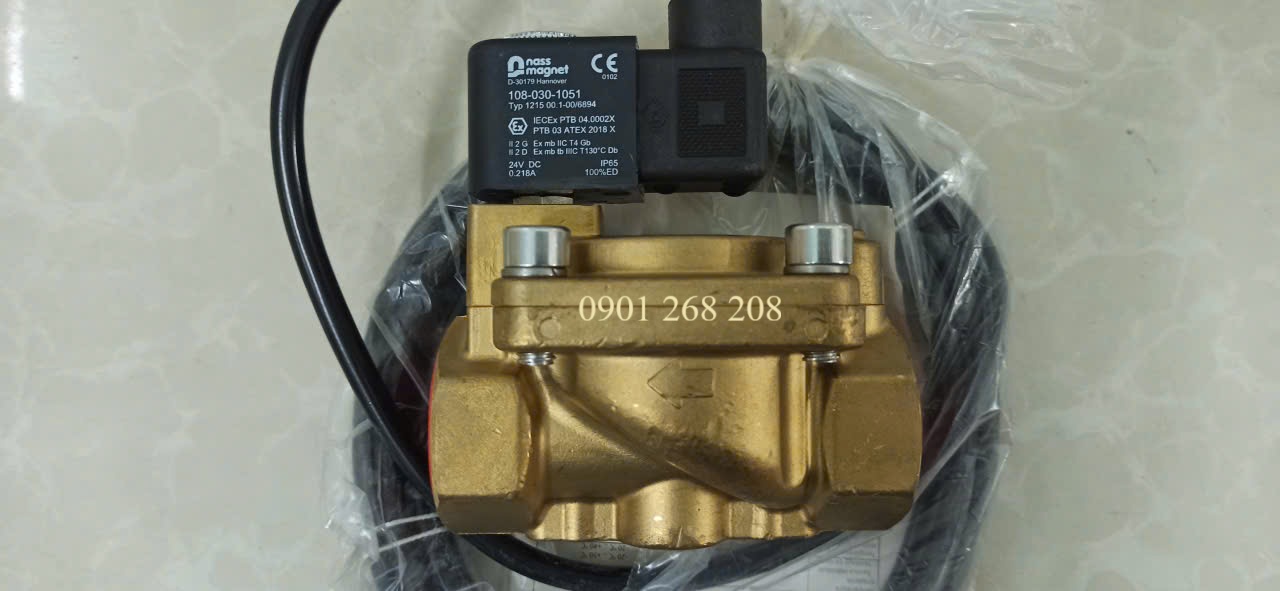 van dien tu thuong dong DN25 coil 24VDC Nass magnet GSR